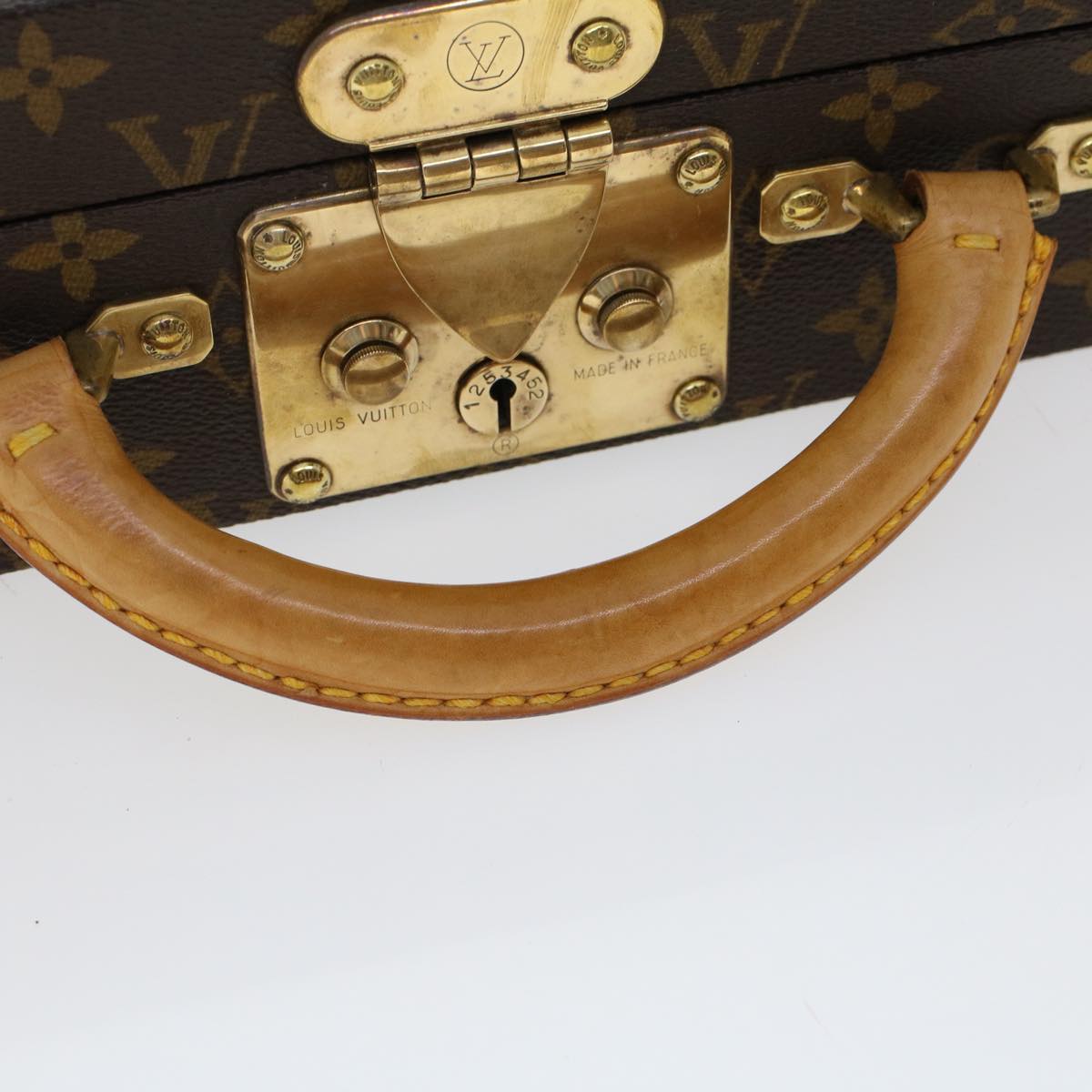 LOUIS VUITTON Monogram Boite Bijou Trunk M47120 LV Auth 49667A