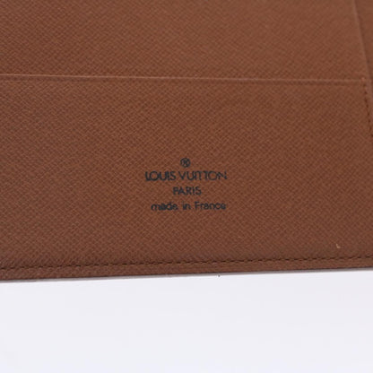 LOUIS VUITTON Monogram Agenda GM Day Planner Cover R20006 LV Auth 49694