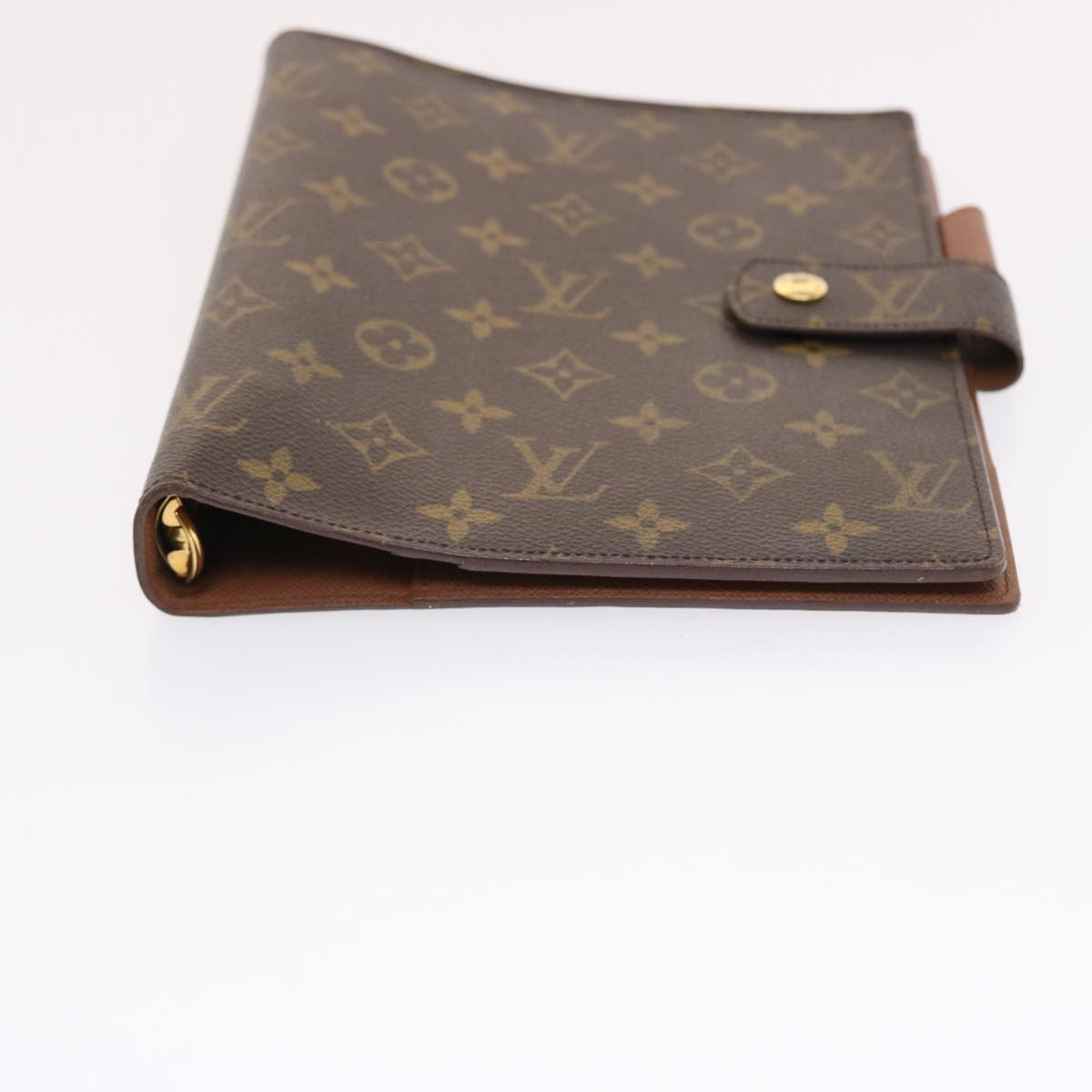 LOUIS VUITTON Monogram Agenda GM Day Planner Cover R20006 LV Auth 49694