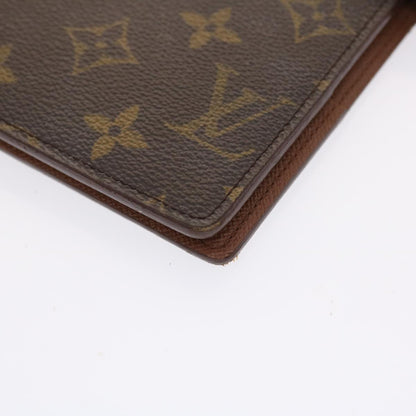 LOUIS VUITTON Monogram Agenda GM Day Planner Cover R20006 LV Auth 49694