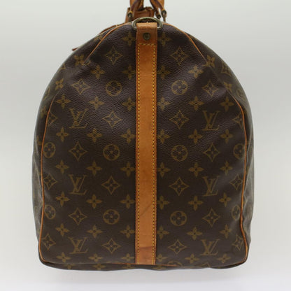 LOUIS VUITTON Monogram Keepall Bandouliere 60 Boston Bag M41412 LV Auth 49731