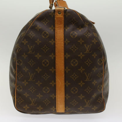 LOUIS VUITTON Monogram Keepall Bandouliere 60 Boston Bag M41412 LV Auth 49731