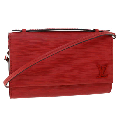 LOUIS VUITTON Epi Clerry Shoulder Bag Red M54538 LV Auth 49748A