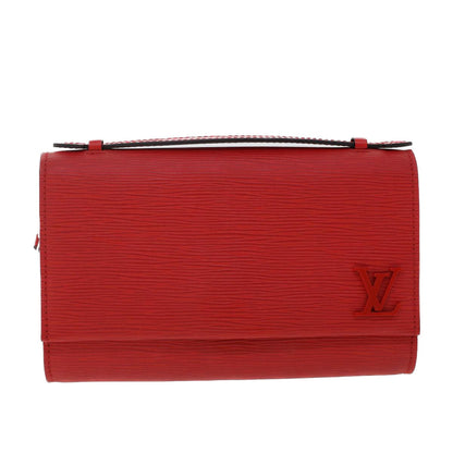 LOUIS VUITTON Epi Clerry Shoulder Bag Red M54538 LV Auth 49748A