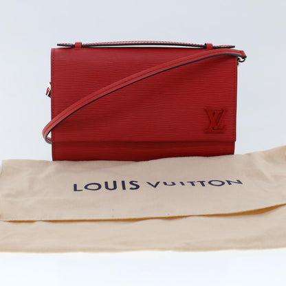 LOUIS VUITTON Epi Clerry Shoulder Bag Red M54538 LV Auth 49748A