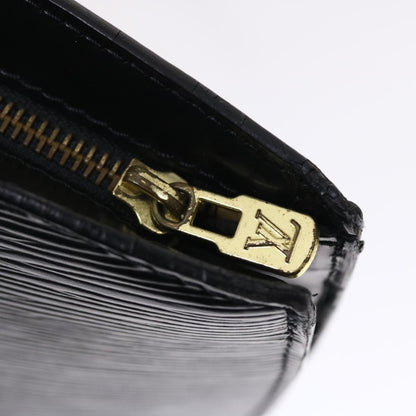 LOUIS VUITTON Epi Saint Jacques Shopping Shoulder Bag Black M52262 LV Auth 49768