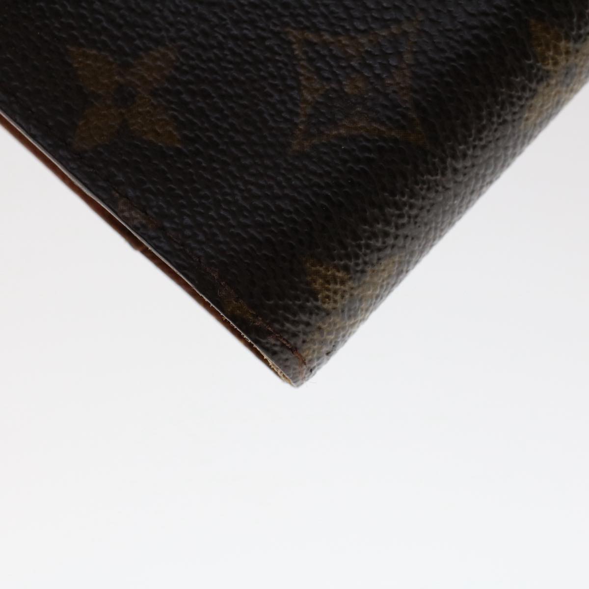 LOUIS VUITTON Monogram Agenda PM Day Planner Cover R20005 LV Auth 49858