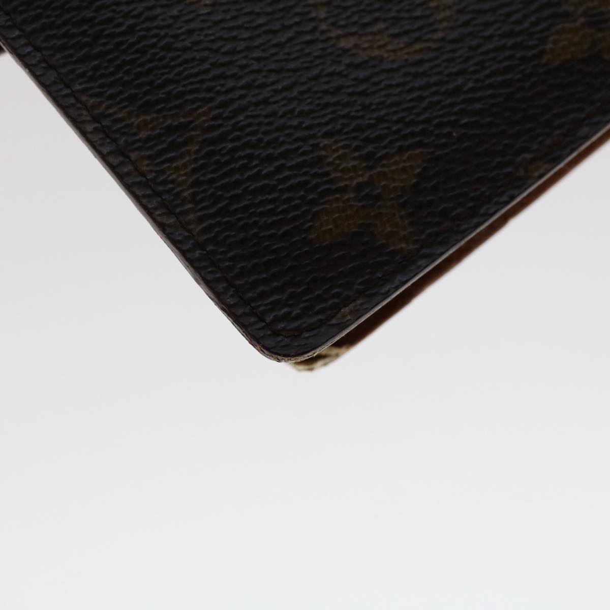 LOUIS VUITTON Monogram Agenda PM Day Planner Cover R20005 LV Auth 49858