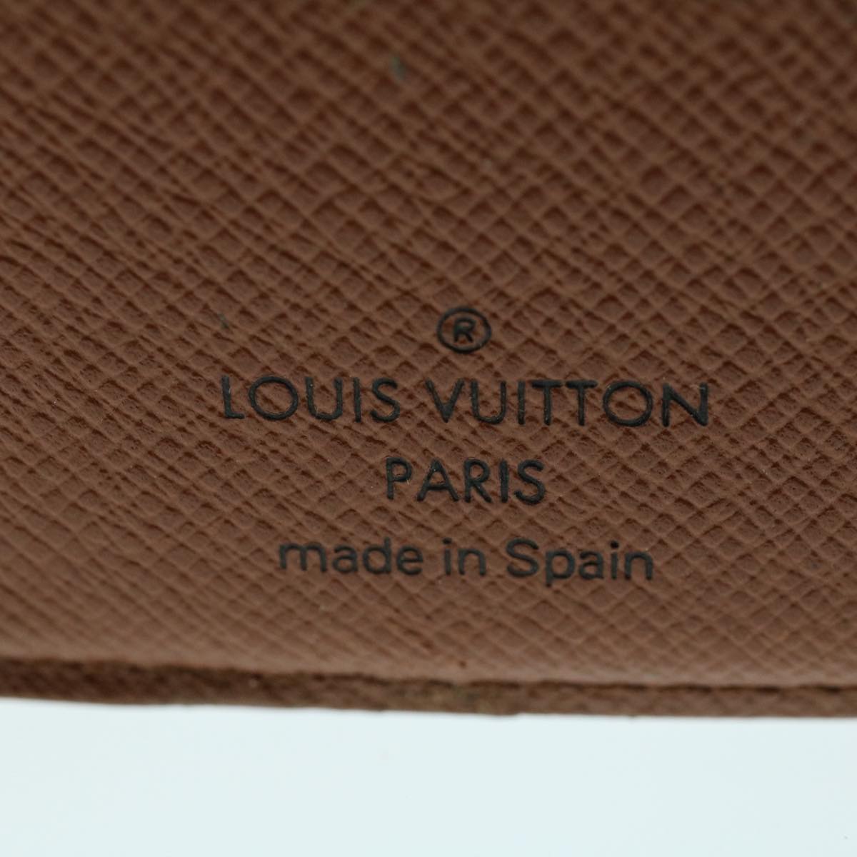 LOUIS VUITTON Monogram Agenda PM Day Planner Cover R20005 LV Auth 49858