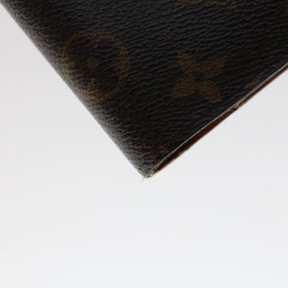 LOUIS VUITTON Monogram Agenda PM Day Planner Cover R20005 LV Auth 49858