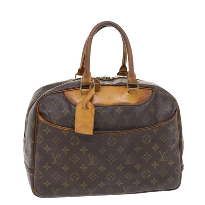 LOUIS VUITTON Monogram Deauville Hand Bag M47270 LV Auth 49866