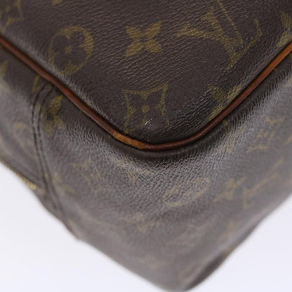 LOUIS VUITTON Monogram Deauville Hand Bag M47270 LV Auth 49866