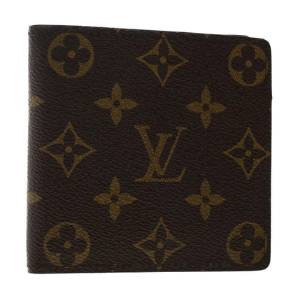 LOUIS VUITTON Monogram Portefeuille Marco Bifold Wallet M61675 LV Auth 49878