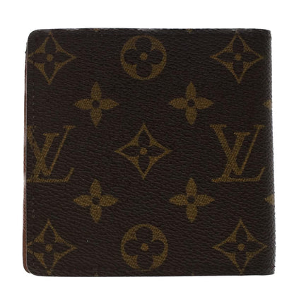 LOUIS VUITTON Monogram Portefeuille Marco Bifold Wallet M61675 LV Auth 49878