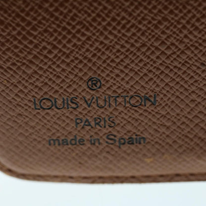 LOUIS VUITTON Monogram Compact Zip Wallet M61667 LV Auth 49879