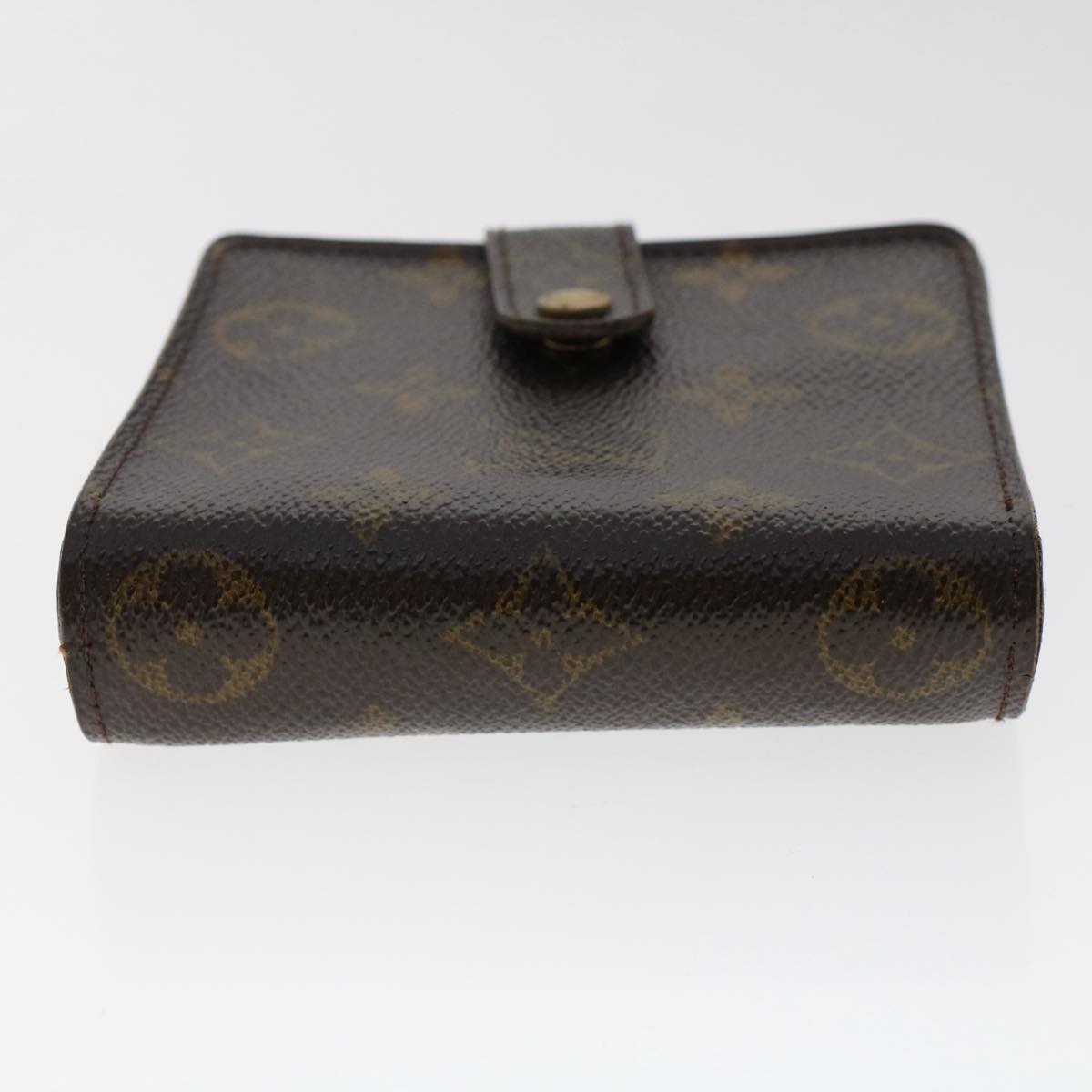 LOUIS VUITTON Monogram Compact Zip Wallet M61667 LV Auth 49879