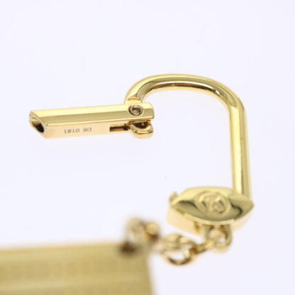 LOUIS VUITTON Porte Cles Trunk Key Holder Gold Tone M66458 LV Auth 49926