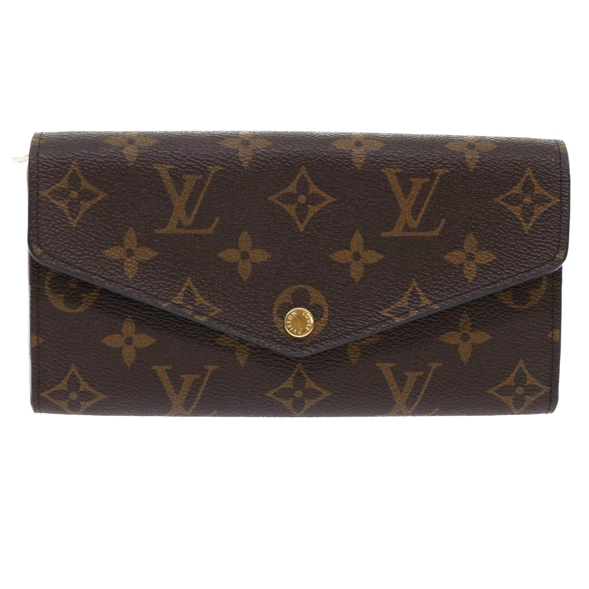 LOUIS VUITTON Monogram Portefeuille Sarah Long Wallet M60531 LV Auth 49959A