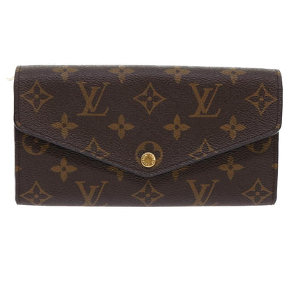 LOUIS VUITTON Monogram Portefeuille Sarah Long Wallet M60531 LV Auth 49959A