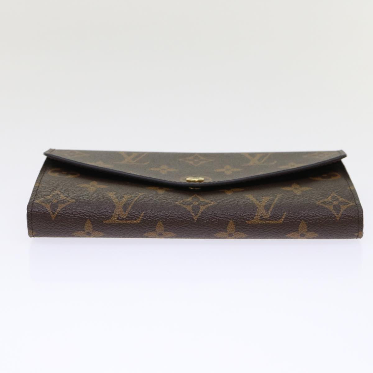 LOUIS VUITTON Monogram Portefeuille Sarah Long Wallet M60531 LV Auth 49959A