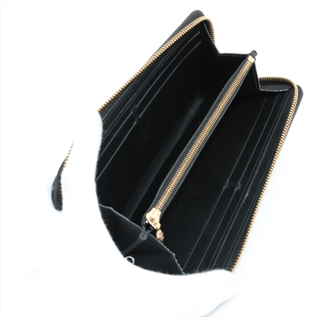 Louis Vuitton Vernis Clemence Wallet Black