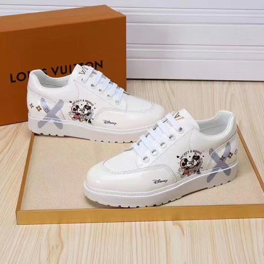 The Bags Vibe - Louis Vuitton Traners Vert White Sneaker