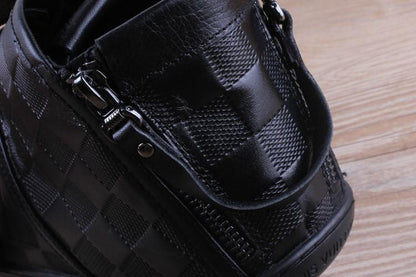 The Bags Vibe - Louis Vuitton Style Chucks Black Sneaker