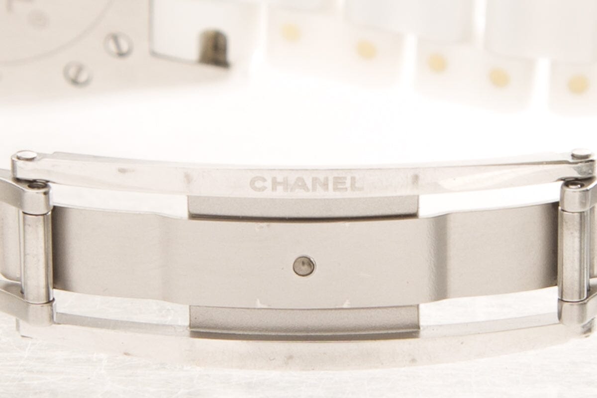 Chanel White J12 Watch