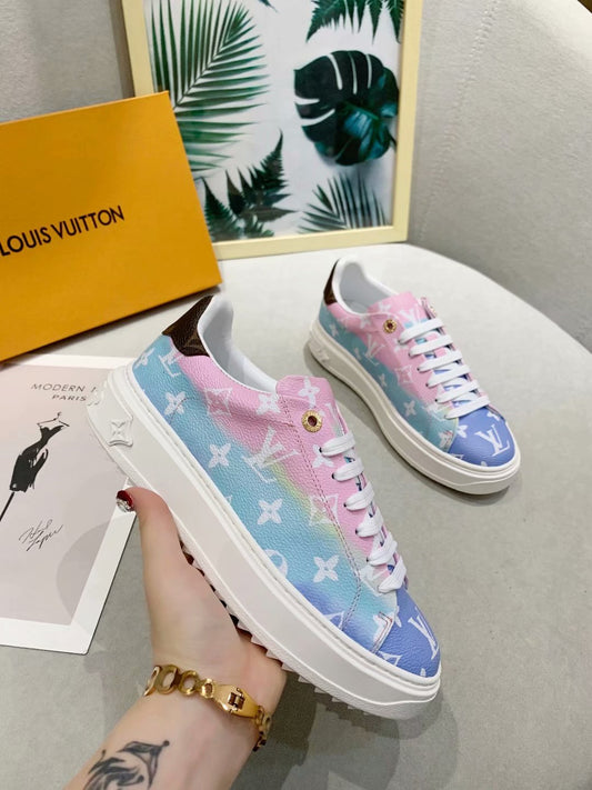 The Bags Vibe - Louis Vuitton Casual Low Pink Sneaker