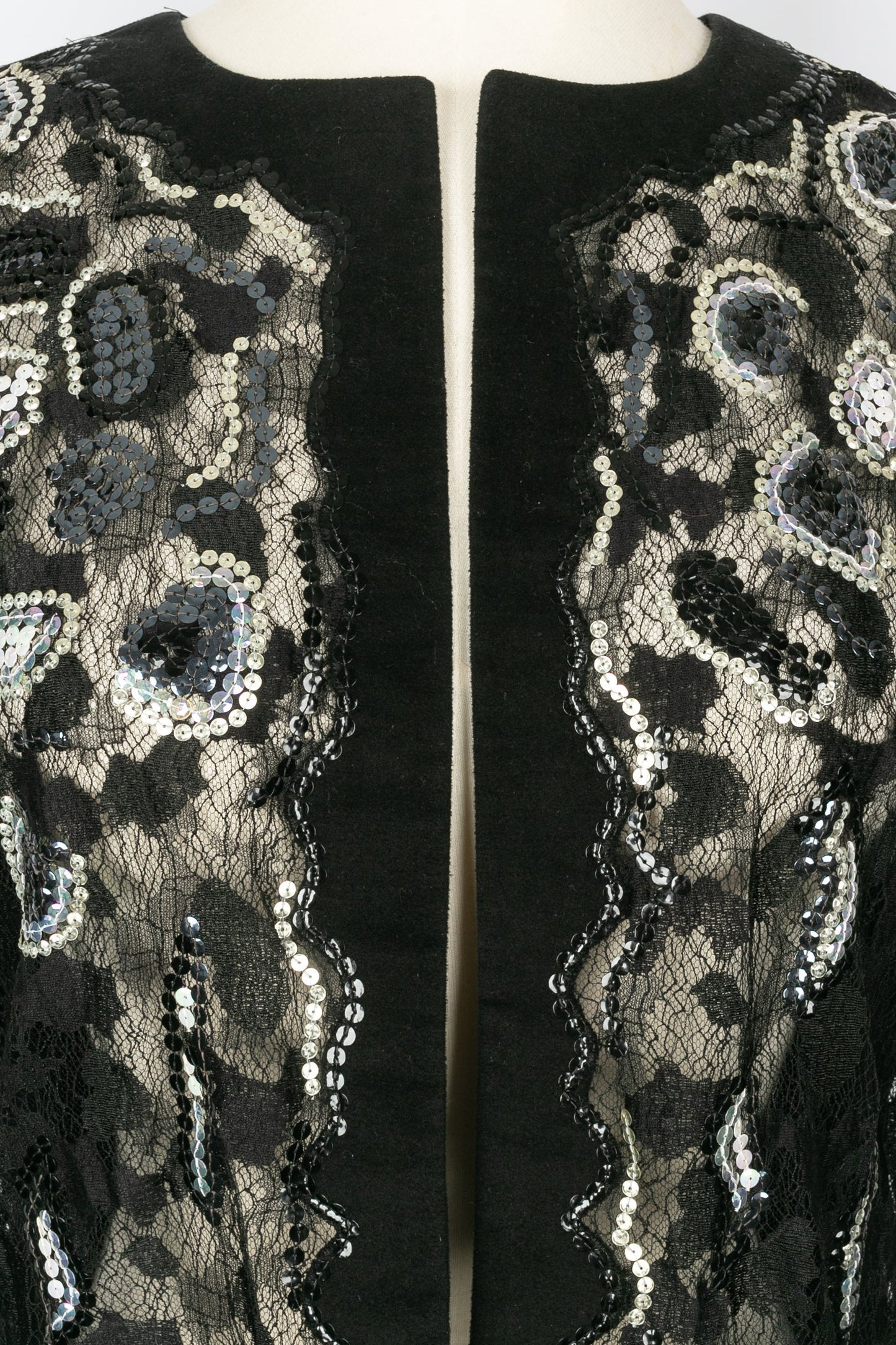 Veste à paillettes Chanel