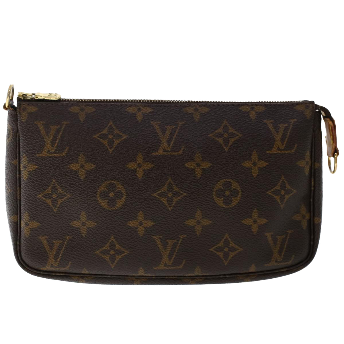 LOUIS VUITTON Monogram Pochette Accessoires Pouch M51980 LV Auth 50011