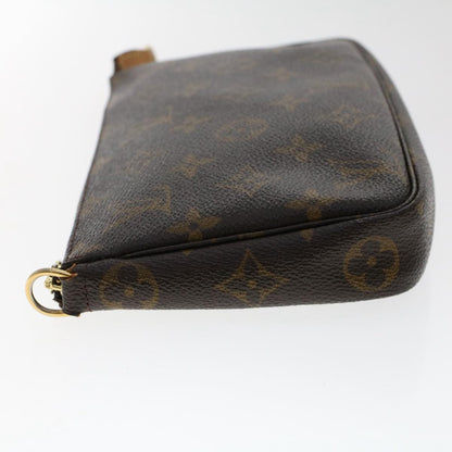 LOUIS VUITTON Monogram Pochette Accessoires Pouch M51980 LV Auth 50011