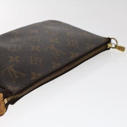 LOUIS VUITTON Monogram Pochette Accessoires Pouch M51980 LV Auth 50011