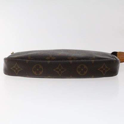 LOUIS VUITTON Monogram Pochette Accessoires Pouch M51980 LV Auth 50011