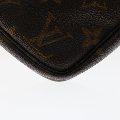 LOUIS VUITTON Monogram Pochette Accessoires Pouch M51980 LV Auth 50011