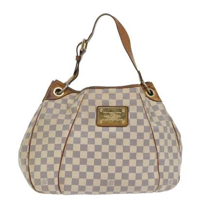 LOUIS VUITTON Damier Azur Galliera PM Shoulder Bag N55215 LV Auth 50037