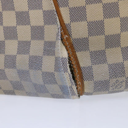 LOUIS VUITTON Damier Azur Galliera PM Shoulder Bag N55215 LV Auth 50037