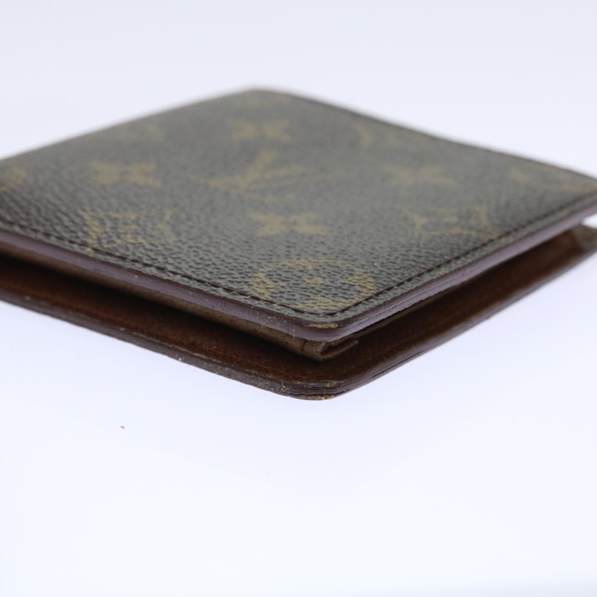 LOUIS VUITTON Monogram Portefeuille Marco Bifold Wallet M61675 LV Auth 50217