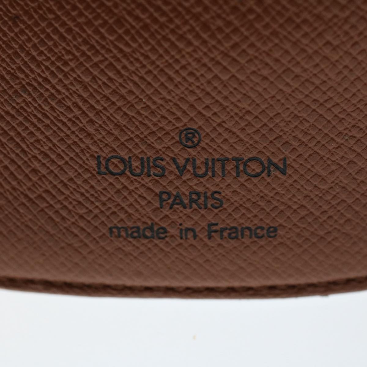 LOUIS VUITTON Monogram Agenda MM Day Planner Cover R20105 LV Auth 50225