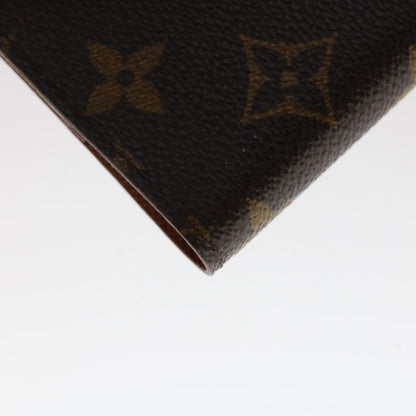 LOUIS VUITTON Monogram Agenda PM Day Planner Cover R20005 LV Auth 50241