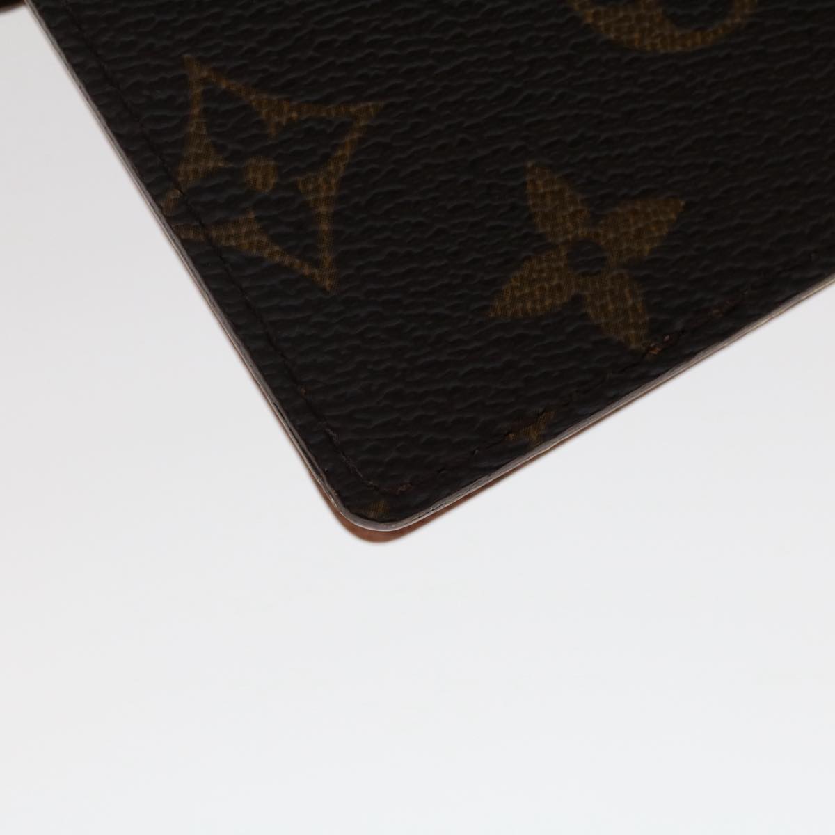 LOUIS VUITTON Monogram Agenda PM Day Planner Cover R20005 LV Auth 50241