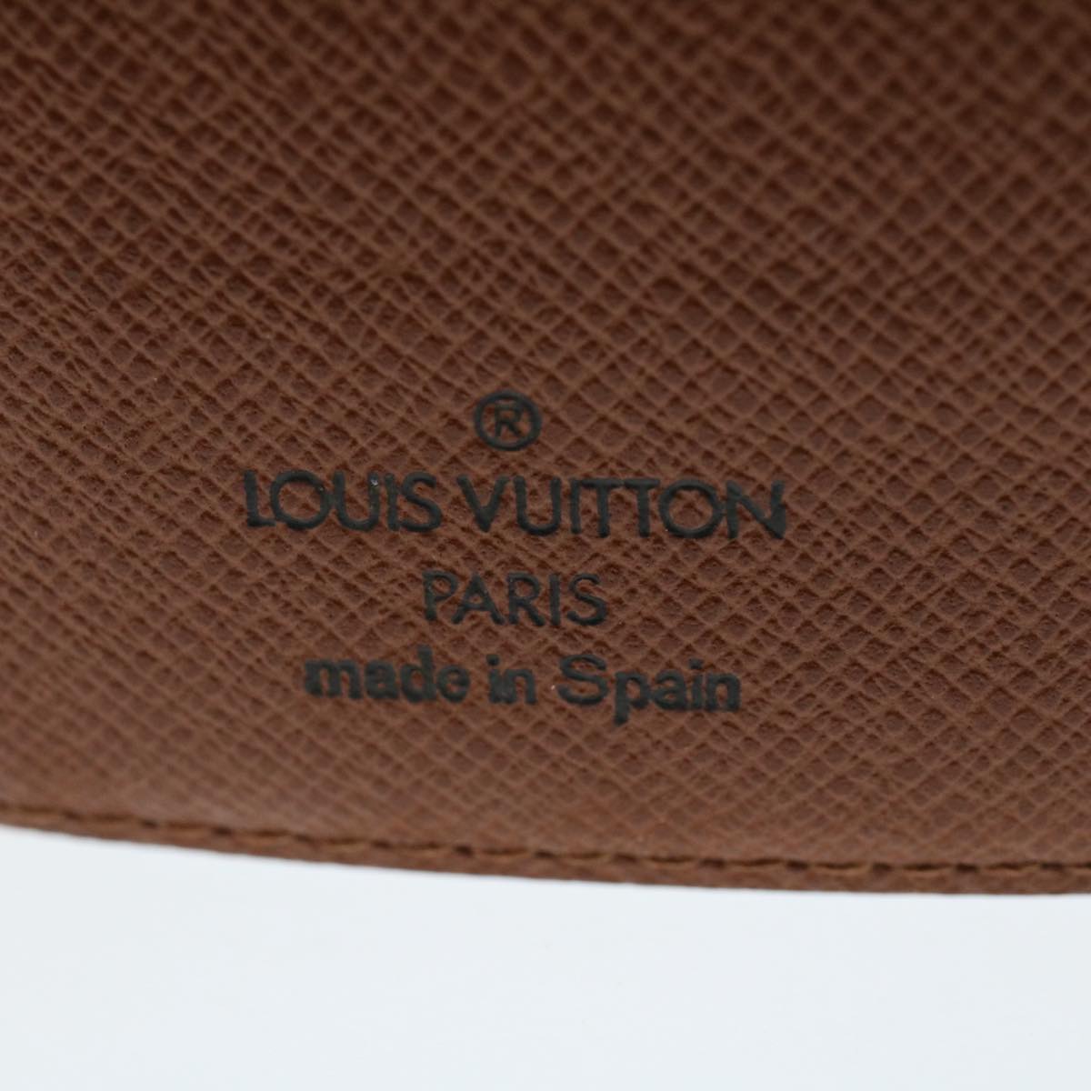 LOUIS VUITTON Monogram Agenda PM Day Planner Cover R20005 LV Auth 50241