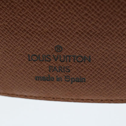 LOUIS VUITTON Monogram Agenda PM Day Planner Cover R20005 LV Auth 50241