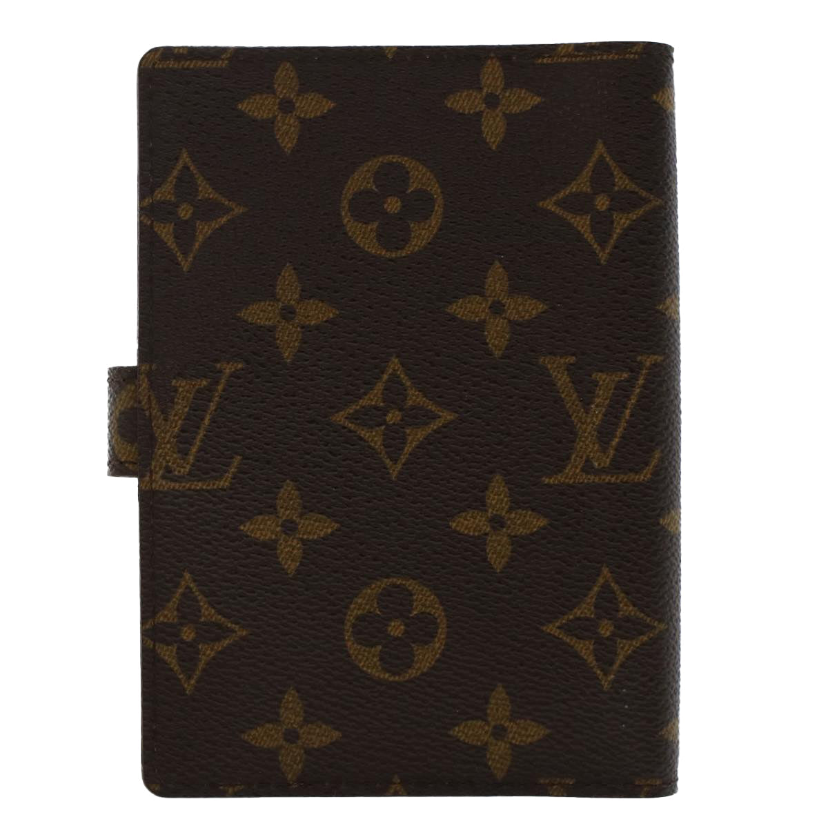 LOUIS VUITTON Monogram Agenda PM Day Planner Cover R20005 LV Auth 50241