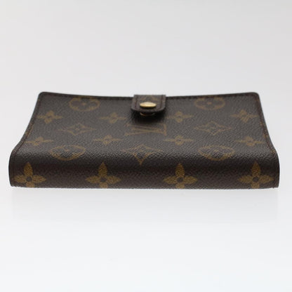 LOUIS VUITTON Monogram Agenda PM Day Planner Cover R20005 LV Auth 50241