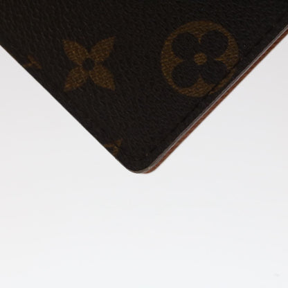 LOUIS VUITTON Monogram Agenda PM Day Planner Cover R20005 LV Auth 50241