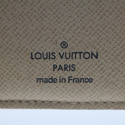 LOUIS VUITTON Damier Azur Organizer Dupoch Card Case N61727 LV Auth 50251