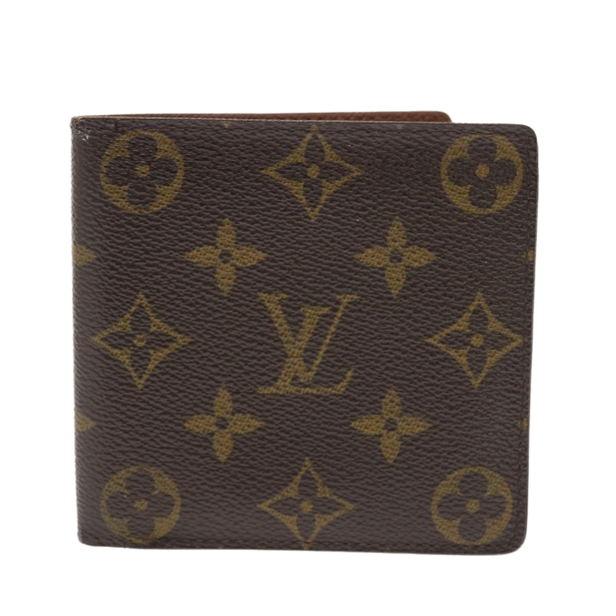 LOUIS VUITTON Monogram Portefeuille Marco Bifold Wallet M61675 LV Auth 50278