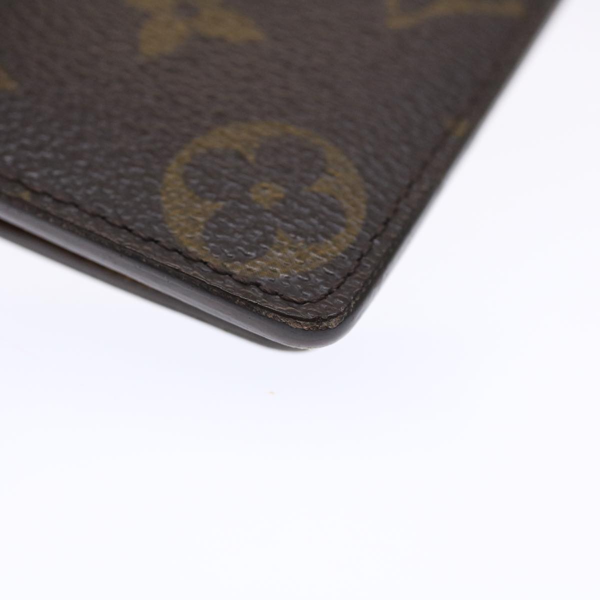 LOUIS VUITTON Monogram Portefeuille Marco Bifold Wallet M61675 LV Auth 50278