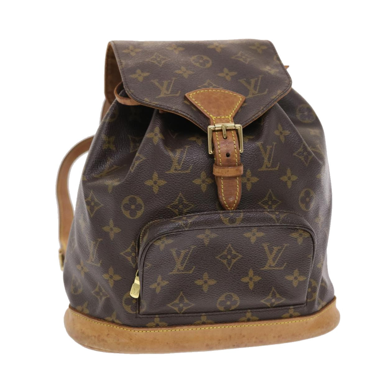 LOUIS VUITTON Monogram Montsouris MM Backpack M51136 LV Auth 50334